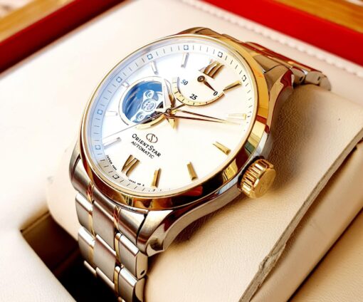 Orient Star Open heart Demi Gold #RE-AT0004S00B