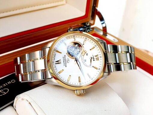 Orient Star Open heart Demi Gold #RE-AT0004S00B
