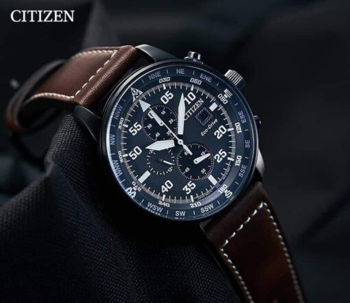 Đồng hồ Citizen Eco-Drive Aviator Chronograph Men's Watch CA0695-09E -  Benwatchs chuyên cung cấp đồng hồ chính hãng giá tốt