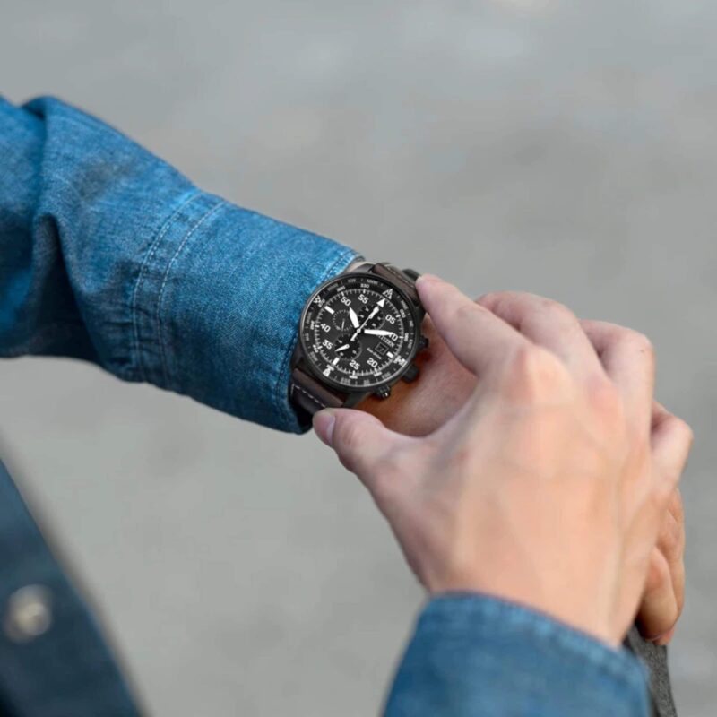 Citizen Eco-Drive Aviator Chronograph Men's Watch #CA0695-09E