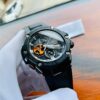 GST-B100B-1A4 sở hữu màu sắc mới nhất của phiên bản G-Shock G-STEEL