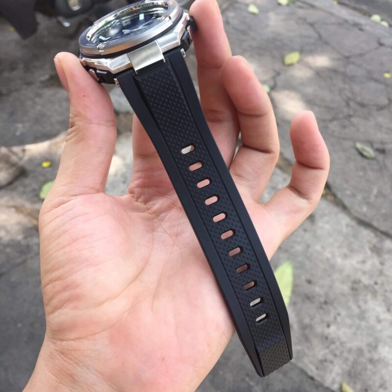 Đồng hồ nam Casio #Gshock GST-S110-1ADR dây nhựa cao cấp màu đen
