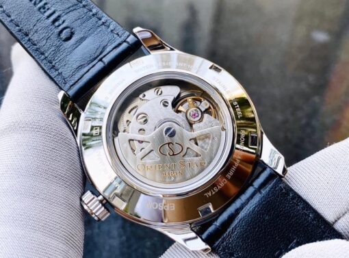 Orient Star Open heart Brown Dial #RE-AT0007N00B