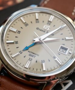 Đồng hồ nam Grand Seiko Automatic GMT Cream Dial SBGM221