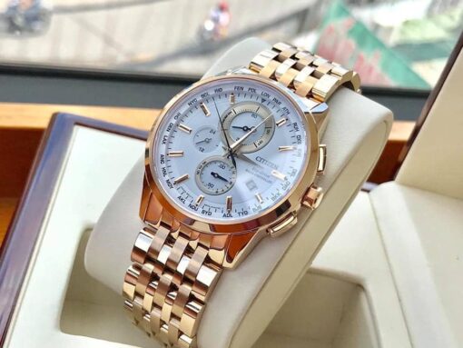 CITIZEN WORLD CHRONOGRAPH A-T PERPETUAL WATCH AT8113-55A