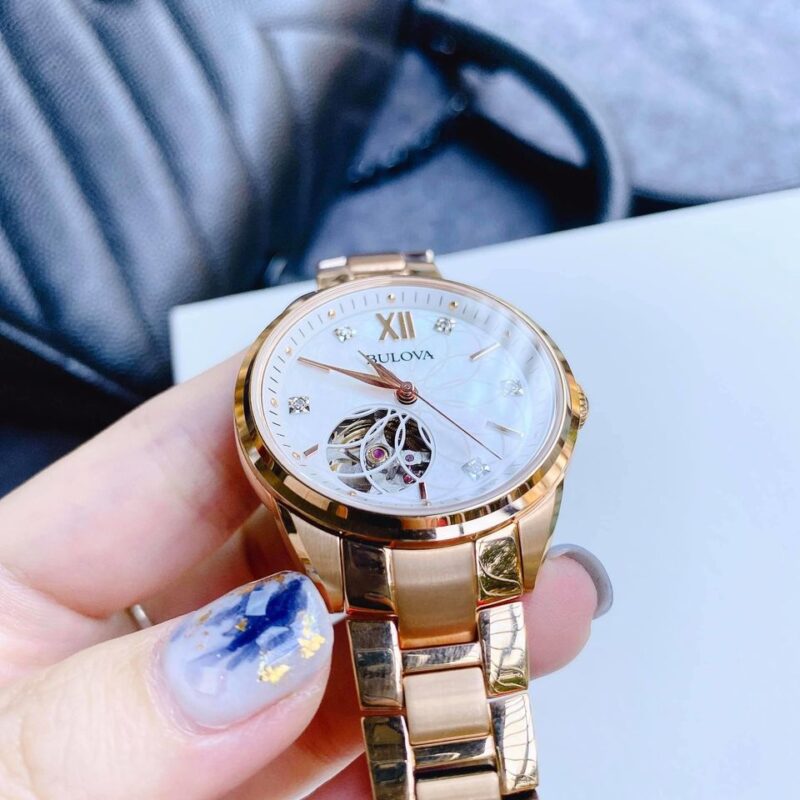 Bulova 97P121 dòng automatic siêu siêu đẹp