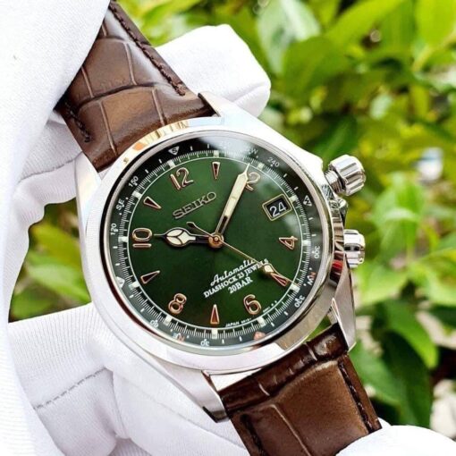 Đồng hồ nam dây da Seiko Sarb017 Alpinist ( Only japan)