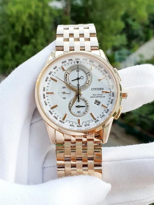 CITIZEN WORLD CHRONOGRAPH A-T PERPETUAL WATCH AT8113-55A