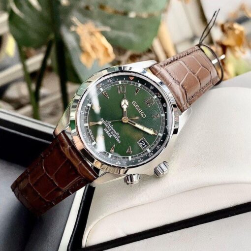 Đồng hồ nam dây da Seiko Sarb017 Alpinist ( Only japan)