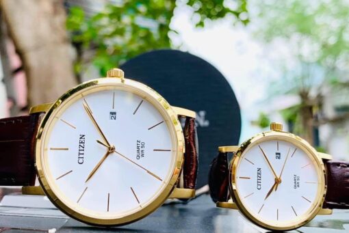 Cặp Đôi Citizen Quartz BI5072-01A _ EU6092-08A