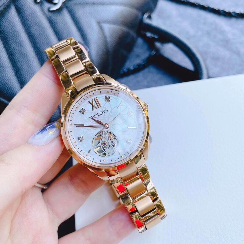 Bulova 97P121 dòng automatic siêu siêu đẹp