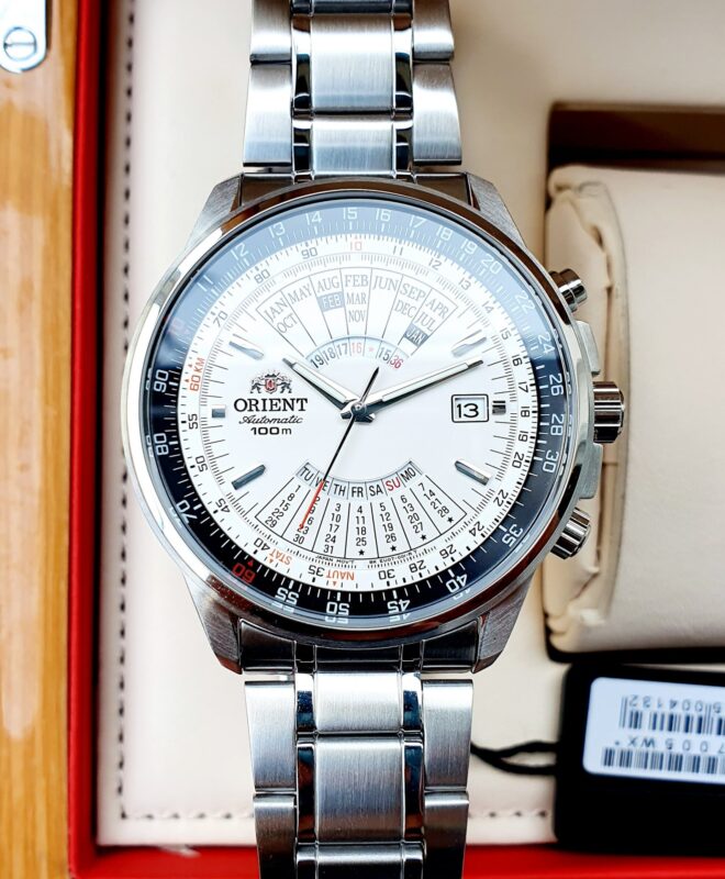 ORIENT LỊCH VẠN NIÊN FEU07005WX AUTOMATIC SIZE 44 MM
