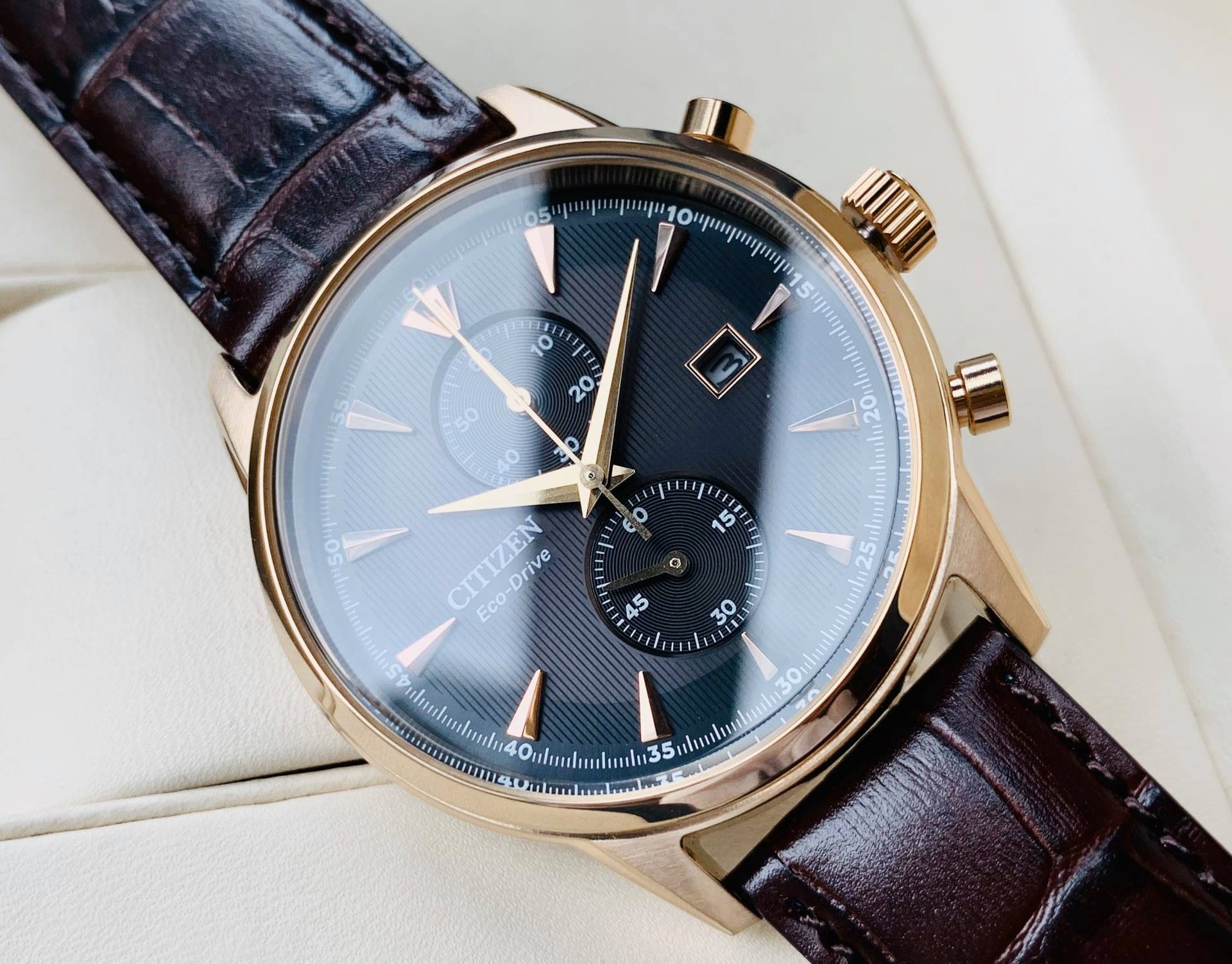 Đồng hồ nam Citizen Chronograph CA7003-06E Lịch lãm, Sang trọng, Đẳng cấp -  Benwatchs chuyên cung cấp đồng hồ chính hãng giá tốt