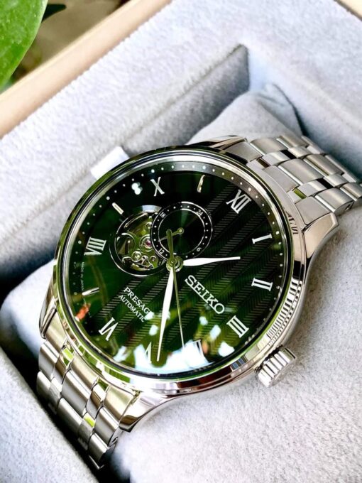 Đồng hồ nam Seiko Presage Open heart SSA377J1 - Made in Japan