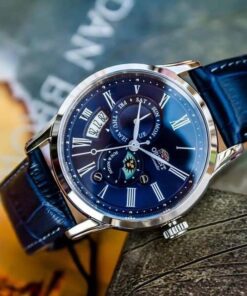 đồng hồ nam Orient Sun & Moon Gen 3 Blue - SAK00005D0