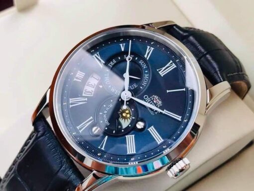 đồng hồ nam Orient Sun & Moon Gen 3 Blue - SAK00005D0