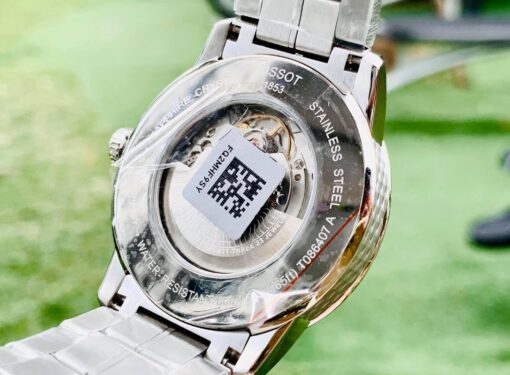 TlSSOT LUXURY AUTOMATIC POWERMATIC 80 T086.407.11.061.00 (T0864071106100) dành cho NAM - VIÊN THIÊN THẠCH XÁM HUYỀN BÍ