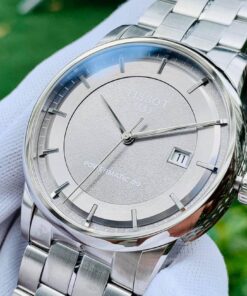 TlSSOT LUXURY AUTOMATIC POWERMATIC 80 T086.407.11.061.00 (T0864071106100) dành cho NAM - VIÊN THIÊN THẠCH XÁM HUYỀN BÍ