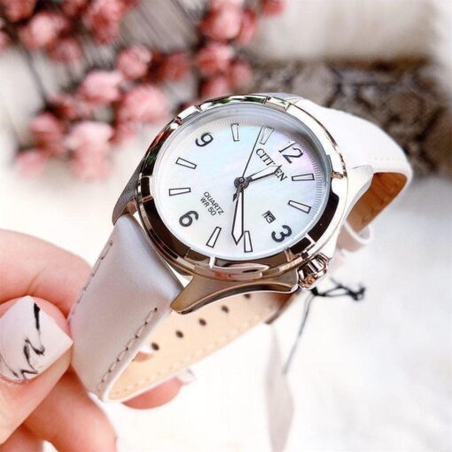 CITIZEN EU6080-07D – NỮ – QUARTZ (PIN) – DÂY DA