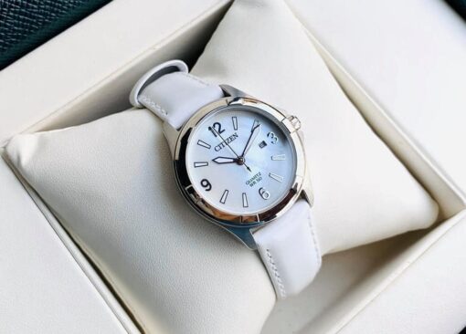 CITIZEN EU6080-07D – NỮ – QUARTZ (PIN) – DÂY DA