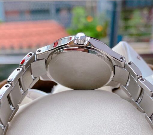 Đồng Hồ Citizen EW2520-56Y Nữ Eco-Drive Xà Cừ Lịch Ngày 30mm