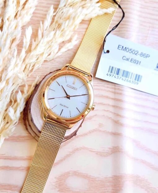 Đồng Hồ nữ Citizen Eco-Drive EM0502-86P