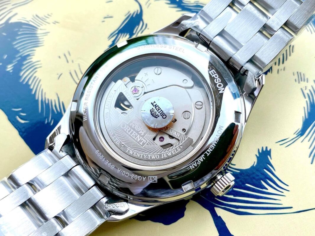 ORIENT AUTOMATIC GOLDEN EYE : FAG03001W0 / FAG03001D0 / FAG03001B0 ( TRẮNG, XANH, ĐEN )