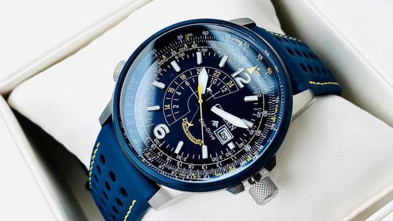 Đồng hồ nam CITIZEN ECO_DRIVE PROMASTER SKY BLUE ANGELS BJ7007-02L -  Benwatchs chuyên cung cấp đồng hồ chính hãng giá tốt