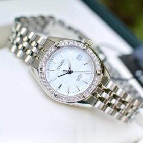 Đồng hồ nữ CITIZEN EU6060-55D Sáng Lấp Lánh, Lên Tay Là Lung Linh -  Benwatchs chuyên cung cấp đồng hồ chính hãng giá tốt