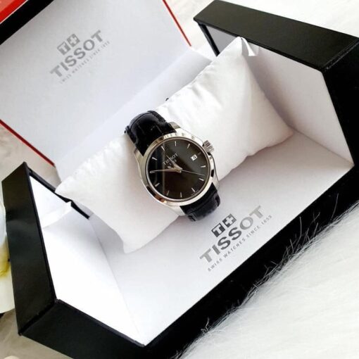 Đồng hồ nữ Tis.sot Couturier Lady Quartz Black - T035.210.16.051.01