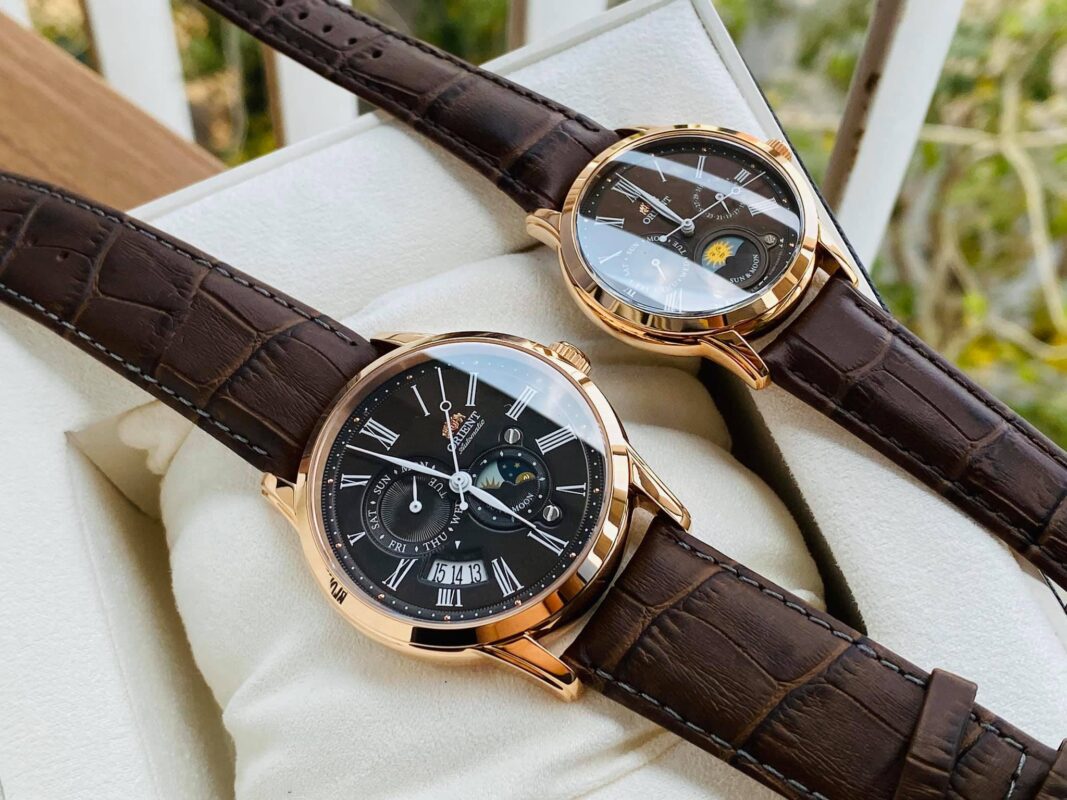 Orient Sun and Moon Couple Chocolate SAK00003T0