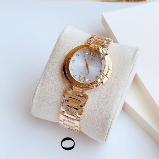 CITIZEN Capella Diamond Eco-Drive #EX1512-53A Ladies Watch