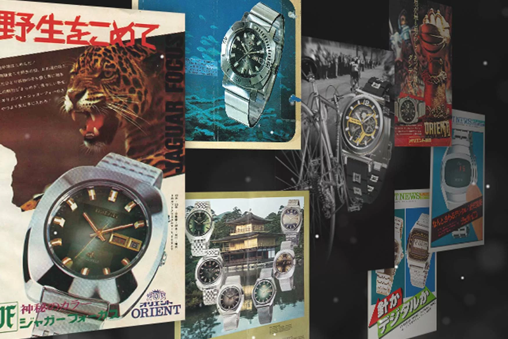 Quảng cáo đồng hồ Orient cổ điển